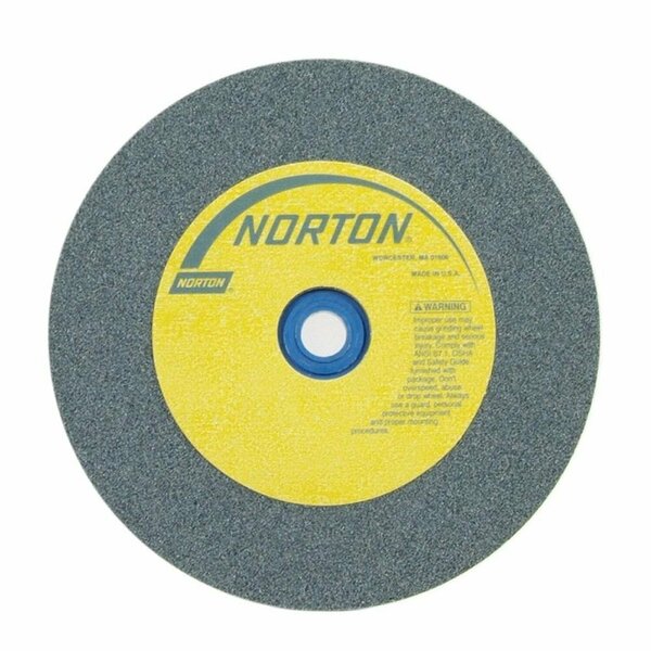 Norton Co Bench & Pedestal Wheel, Standard, Type 1 - Silicon Carbide, Size: 6 x 3/4 x 1 Fine, Max RPM: 4140 662528-37191